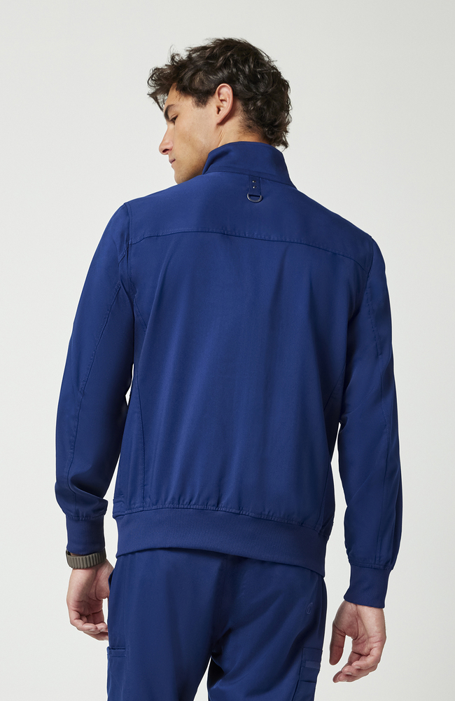 Men's Jonathan Bomber Solid Scrub Jacket | Healing Hands Scrubs