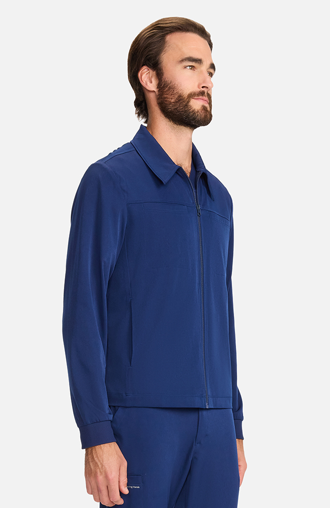 Men's Murphy Zip Front Scrub Jacket | Healing Hands Scrubs