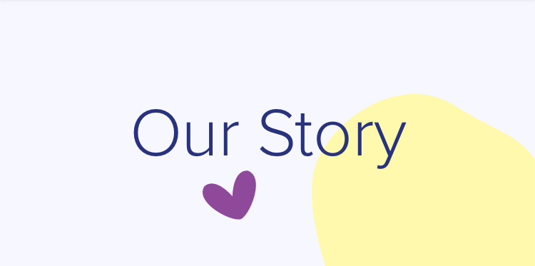 our story main banner
